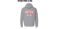 Ass. soccer Lacolle hoodie coton graphite cendré